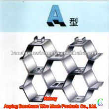 Fil en acier inoxydable 316L Un type thermostable Tortoise Shell Mesh (Factory)